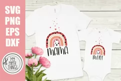 Mommy and me svg Bundle | Mama and mini svg Bundle - Free Design of The Week Product Image 3