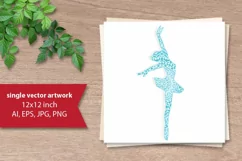 ballerina - single vector artwork Product Image 1