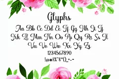 Freshca - Classic Upright Script Font Product Image 2