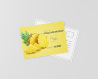 Postcard / Invitation Card Mockup - 7x5 Product Image 5