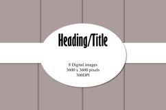 8 panel Digital paper mock up display Product Image 1