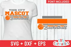 Basketball SVG | Basketball Template 0027 | Shirt Design Product Image 1