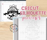 Let&#039;s Travel This world - Travel Cut File and Sublimation Product Image 2