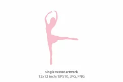ballerina - vector artwork set Product Image 3