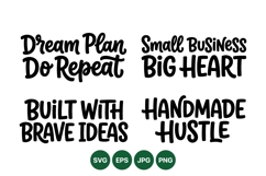 Hand Lettered Motivational Quotes For Small Businesses Product Image 1