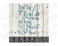 Trust the Lord with all your Heart Product Image 1