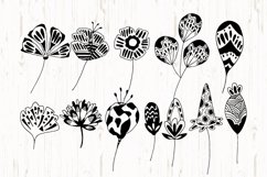 Hand Drawn Element Petals and Leaves Product Image 10