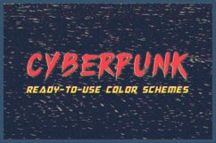 Cyberpunk - Adobe Photoshop Swatches Product Image 1