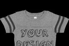 Infant Football Bodysuit Mockups - 12 |PNG|Front/Back - V1 Product Image 4