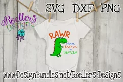 Valentine SVG, Rawr means I love you in Dinosaur Svg, Rawr Product Image 1