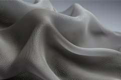 Elegant gray textured fabric close-up Product Image 1