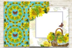 Sunflowers Seamless Patterns Product Image 5