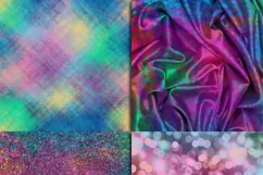 Mermaid Textures Digital Paper - Free Design of The Week Product Image 5