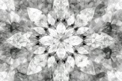 Geometric Flower Pattern Background Wallpaper Product Image 1