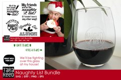 Santa&#039;s Naughty List - Christmas SVG files for Crafters Product Image 2