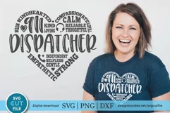911 Dispatcher svg - a heart subway art svg for crafters Product Image 1
