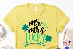 Mr & Mrs Lucky - St. Patrick's Day SVG EPS DXF PNG Product Image 3