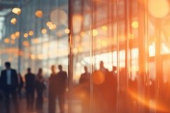 Blurred Office Background Wallpaper Product Image 1