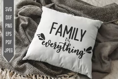 Family Is Everything Svg. Home Svg. Farmhouse Svg. Product Image 1
