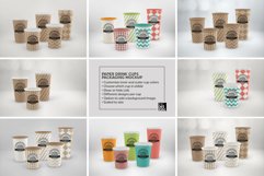 Paper Drink Cups Packaging Mockup Product Image 6