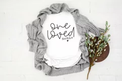 One Loved Memaw SVG - Memaw svg, Mothers Day svg, Grandma Product Image 3