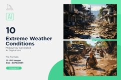 Scenes with Extreme Weather Conditions 10 Set V-09 Product Image 1