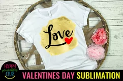 Love Valentine Sublimation I Romantic Sublimation Product Image 1