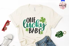 One lucky baby - St. Patrick's Day SVG EPS DXF PNG Product Image 2