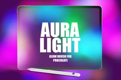 Aura light glow brush for procreate Product Image 1