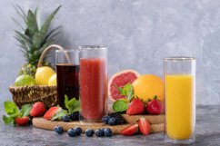 Orange, blackcurrant and strawberry juice Product Image 1