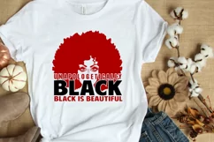 Black Woman SVG PNG EPS DXF for Cutting and Printing BLM SVG Product Image 6