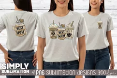 Best Mom | Mom Fuel | Mom Sublimation Coffee Cup Png Product Image 3