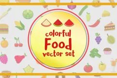 Food Vector Set - Free Design of The Week Product Image 1