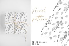 Roses Floral Digital Paper. Floral Seamless Pattern Product Image 1