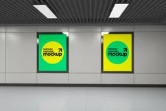 Subway Two Signage Mockup Product Image 1