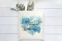 Blessed Mama Sublimation | Mother's Day | Mother Quotes Product Image 2