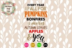 Every Year I fall for Pumpkins Bonfires Product Image 1