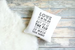 Love Is In The Air SVG | Wash Your Hands Cut File Product Image 2