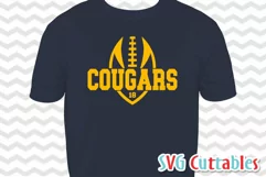 Football SVG | Football Template 0023 | Shirt Design Product Image 3