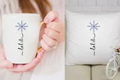 Let it snowflake eps png, sublimation t shirt Product Image 2