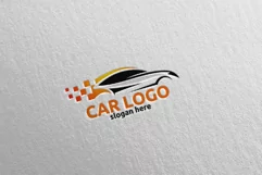 Auto Car Logo for Sport Cars, Rent, wash or Mechanic Product Image 2