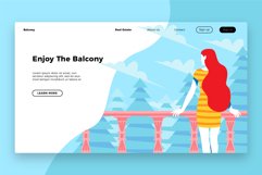 Enjoy in Balcony - Banner &amp; Landing Page Product Image 1
