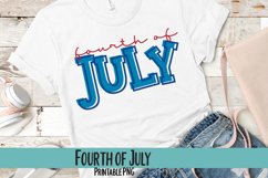 Fourth of July Sublimation PNG Product Image 1