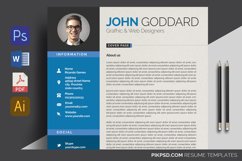 Minimal Resume/ CV Set Product Image 2