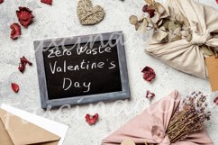 Zero waste Valentine&#039;s Day concept, copy space Product Image 1