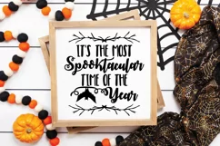 It's the Most Spooktacular Time of the Year SVG Cut File Product Image 2