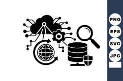 Technology Icon Vector Bundle for Digital Projects Product Image 1