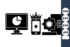 Modern Technology Icon Vector Bundle For UI Design Product Image 1