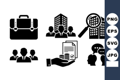 Corporate Business Office Icon Pack for Presentations Product Image 1