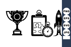 Business Success Icon Bundle for Startup Projects Product Image 1